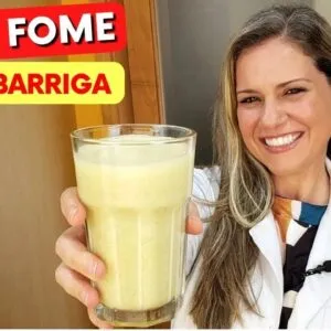 Vitamina para SECAR BARRIGA Rápido - Mata a Fome e ajuda a Emagrecer - Saudável e Gostosa