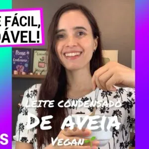LEITE CONDENSADO DE AVEIA! FÁCIL, BARATO E SAUDÁVEL! #shorts