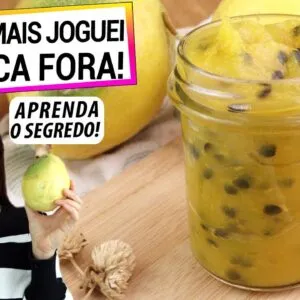 FAÇA ISSO COM A CASCA DO MARACUJÁ! AGORA SÓ FAÇO GELEIA ASSIM! APRENDA O SEGREDO!