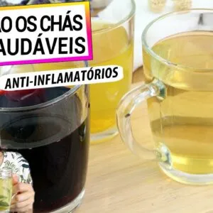 ESTES SÃO OS CHÁS MAIS SAUDÁVEIS DO MUNDO! SUPER ANTI-INFLAMATÓRIOS, FAÇA CORRETAMENTE!