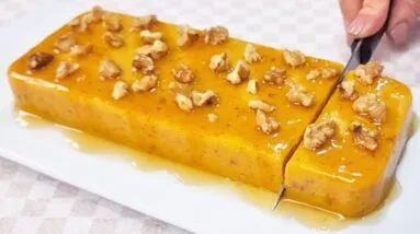 DELÍCIA SEM AÇÚCAR de 4 INGREDIENTES! A Família Toda AMA! Sem Farinha e Gordura - Fácil e Saudável