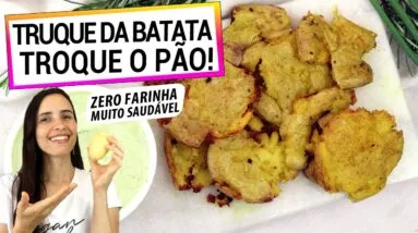FAÇA ISSO COM A BATATA E NUNCA MAIS COMPRE PÃO! ZERO FARINHA, PERFEITO SUBSTITUTO!