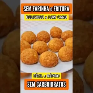 SEM FARINHA e FRITURA - ZERO CARBOIDRATOS! Delícia FÁCIL, Rápida e Saudável (Low Carb)