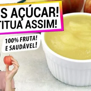 PARA DIMINUIR O AÇÚCAR, FAÇA ISSO COM SUAS MAÇÃS ! PERFEITO SUBSTITUTO E É ANTI INFLAMATÓRIO!