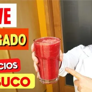 MELHORE SEU FÍGADO Naturalmente! Suco PODEROSO, Fácil e Barato (Emagrecer, Saúde e Energia!)