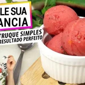 CONGELE SUA MELANCIA ASSIM! RESULTADO INCRÍVEL, SUPER SAUDÁVEL E REFRESCANTE!