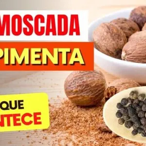 Misture NOZ MOSCADA com PIMENTA e Veja o que ACONTECE com Você! (USE ASSIM)