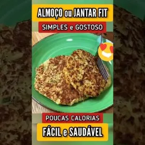 SUBSTITUA O JANTAR! Delícia RÁPIDA com POUCAS CALORIAS - Fácil, Barata e Rica em Proteínas!