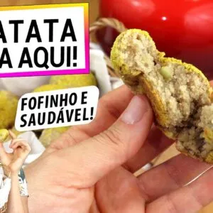 NÃO COMA MAIS PÃO SE VOCÊ TEM BATATA!  FAÇA ESTE SUBSTITUTO SAUDÁVEL COM ELA!