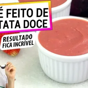 ESTE DANONINHO DE BATATA DOCE É SURPREENDENTE! MUITO MAIS SAUDÁVEL E É MUITO FÁCIL!