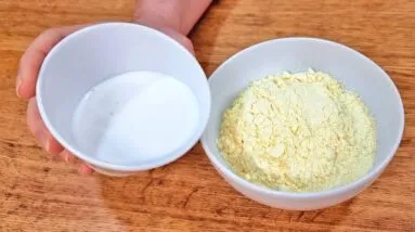 NÃO COMA PÃO, MISTURE FUBÁ COM LEITE DE COCO e você vai VICIAR nessa DELÍCIA!