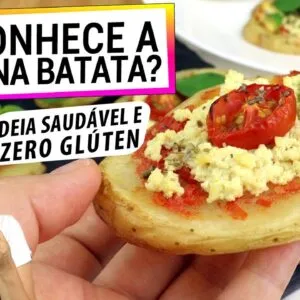 SE NÃO QUER MAIS COMER FARINHA, CONHEÇA A PIZZA NA BATATA! IDEIA INCRÍVEL E SUPER SAUDÁVEL!