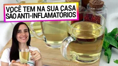 3 CHÁS ANTI-INFLAMATÓRIOS COM TEMPEROS DA SUA COZINHA! COMECE A FAZER CHÁ COM ELES!