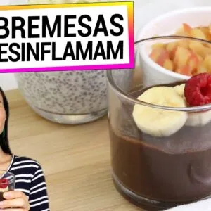 3 SOBREMESAS QUE COMBATEM INFLAMAÇÃO! É DOCE, MAS TE FAZ BEM DE VERDADE!