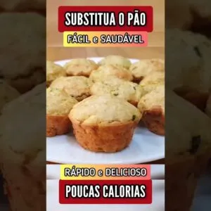 SUBSTITUA O PÃO! Delícia FÁCIL com POUCAS CALORIAS e SEM TRIGO. É Rápido e Saudável - Vai amar!