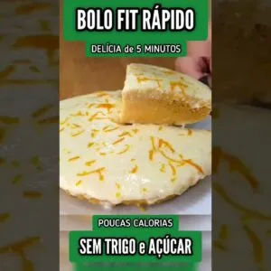 DELÍCIA de 5 MINUTOS, Sem Trigo e Açúcar! FÁCIL, RÁPIDO e MOLHADINHO!