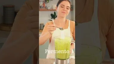 IDEIA DE CAFÉ DA MANHÃ | PANQUECAS VERDES #shorts