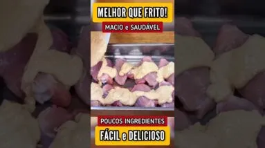 MELHOR QUE FRITO! É Macio, Suculento e Saudável - Fica MARAVILHOSO e é FÁCIL