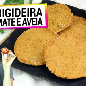 SÓ TOMATE E AVEIA NA FRIGIDEIRA, SUBSTITUI O PÃO, É FÁCIL E MAIS SAUDÁVEL!
