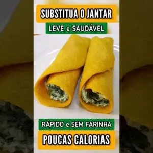 SUBSTITUA O JANTAR - FÁCIL, LEVE e MARAVILHOSO na frigideira! (Poucas Calorias e Carboidratos)