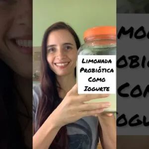 LIMONADA FERMENTADA PROBIÓTICA! TÃO SAUDÁVEL QUANTO IOGURTE! Rica em lactobacilos vivos, é fácil!