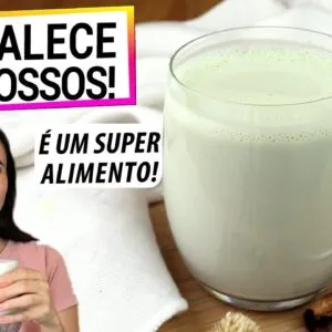 ESTE LEITE VEGETAL DESCONHECIDO FORTALECE SEUS OSSOS! RICO EM MAGNÉSIO, É UM SUPER ALIMENTO!