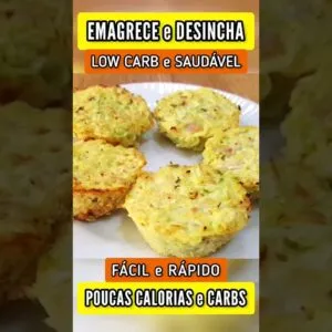EMAGRECE e DESINCHA! Substitua o Jantar com POUCAS CALORIAS e CARBOIDRATOS (Low Carb)
