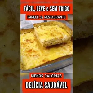 Jantar FÁCIL, LEVE e SEM TRIGO! Parece de restaurante! Delicioso e Saudável - Vai amar!