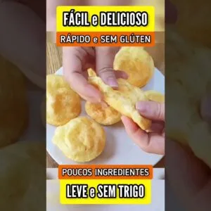 Lanche DELICIOSO Muito FÁCIL e RÁPIDO - SEM TRIGO, LEVE e BARATO