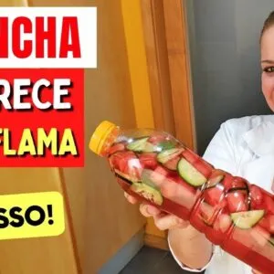 Bebida para DESINCHAR, DESINFLAMAR, EMAGRECER e DIGESTÃO! Fácil, Gostosa e Saudável (Tome assim!)