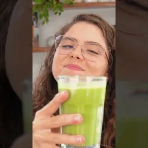 SMOOTHIE VERDE | Lanche para emagrecer | MARINA MORAIS #shorts