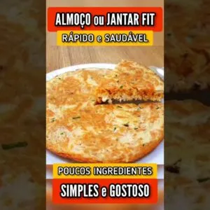 Jantar RÁPIDO, GOSTOSO e SAUDÁVEL na FRIGIDEIRA - Fácil, Sem Farinha e Poucos Ingredientes