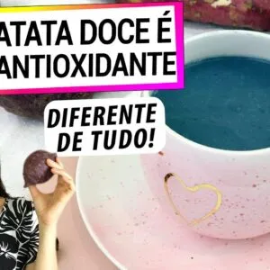ESTA BATATA DOCE É SUPER ANTI-INFLAMATÓRIA! FAÇA COM ELA ESTA PODEROSA BEBIDA AZUL!