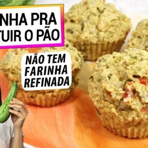ABOBRINHA PRA SUBSTITUIR O PÃO! SUPER SAUDÁVEL, INTEGRAL E FÁCIL PARA O DIA A DIA!