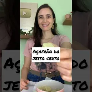 AÇAFRÃO DO JEITO CERTO COM ESTA DICA SIMPLES PRO DIA A DIA! Não erre mais!