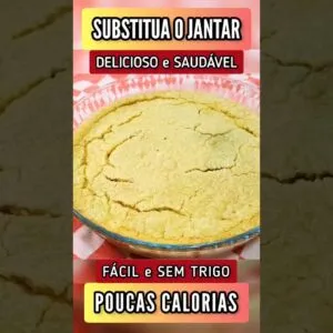 SUBSTITUA O JANTAR! Delícia Fácil com POUCAS CALORIAS e LOW CARB! Cremosa, Sem Trigo e Saudável