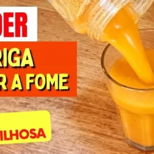 Suco para PERDER BARRIGA, DESINFLAMAR, TIRAR A FOME e INTESTINO - Fácil, Gostoso, Rápido e Barato