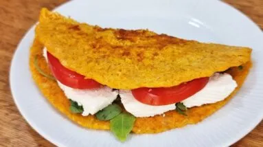 Delícia de 3 INGREDIENTES e SEM FARINHA - Poucos Carboidratos, Fácil, Rápida e Saudável