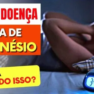 Não é Doença, É FALTA DE MAGNÉSIO! Você está SENTINDO ISSO?