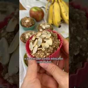 SÉRIO, NÃO TEM AÇÚCAR, ÓLEO, FARINHA, BOLO DE FRUTAS, o mais saudável da sua vida!