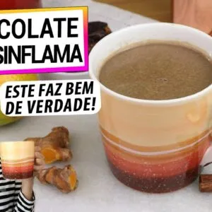 ESTE CHOCOLATE QUENTE É ANTI-INFLAMATÓRIO E SÓ TE FAZ BEM, AO CONTRÁRIO DO OUTRO!