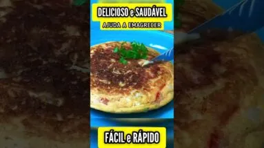 JANTAR FÁCIL que DERRETE NA BOCA! Delicioso, Rápido e Saudável - Ajuda a Emagrecer e Sem Trigo!
