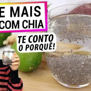 VOCÊ DEVERIA TOMAR ÁGUA COM CHIA E TE CONTO O PORQUÊ! BENEFÍCIOS E COMO USAR CORRETAMENTE!