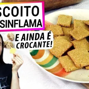 BISCOITO DE  GRÃO DE BICO VEGANO! COMBATA A INFLAMAÇÃO DE FORMA SABOROSA E FÁCIL!
