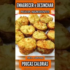 DELÍCIA que EMAGRECE e DESINCHA! Fácil, Rápida e Poucos Ingredientes (Sem Trigo)