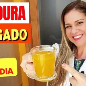 SÓ 1 POR DIA para GORDURA NO FÍGADO - 100% NATURAL, Gostoso, Fácil, Barato e Saudável