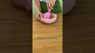 SÓ FAÇO BOLINHO DE CHUVA ASSIM! SÓ FUBÁ E BANANA, Sem fritura, sem açúcar é muito fácil!