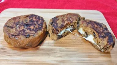 MELHOR QUE CARNE! Hambúrguer Vegetariano FÁCIL, SEM TRIGO e SEM OVO - Saudável, Barato e Recheado