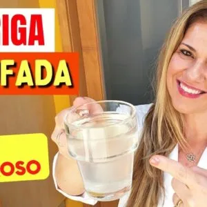 CHÁ para BARRIGA ESTUFADA, DESINFLAMAR e EMAGRECER! Fácil, Barato, Gostoso e Saudável