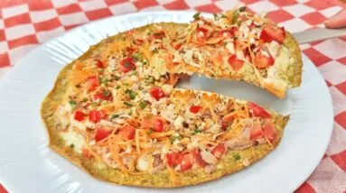 SUBSTITUA O JANTAR! Delícia quase ZERO CARBOIDRATOS, Sem Farinha, Poucas Calorias e Muito Saudável